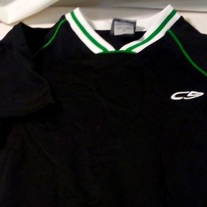Champion boys x-small v-neck, black, green, white